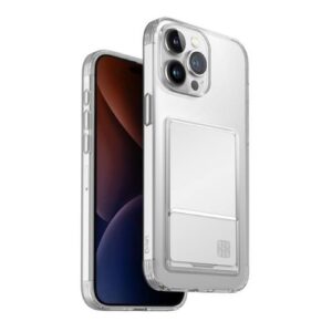 Ốp lưng iPhone 15 Pro Max Nhựa dẻo TPU UNIQ HYBRID Air Fender ID