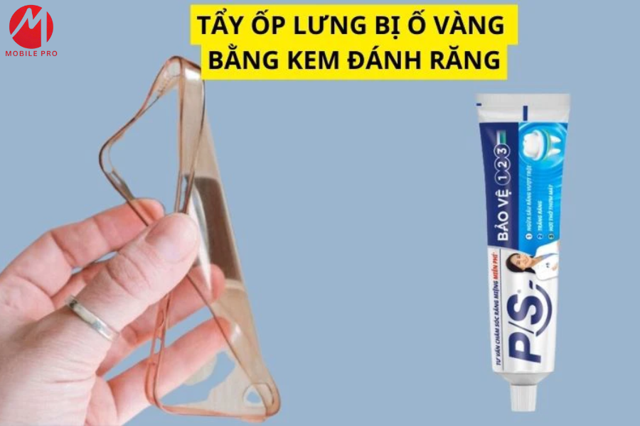 cách làm ốp lưng hết ố vàng